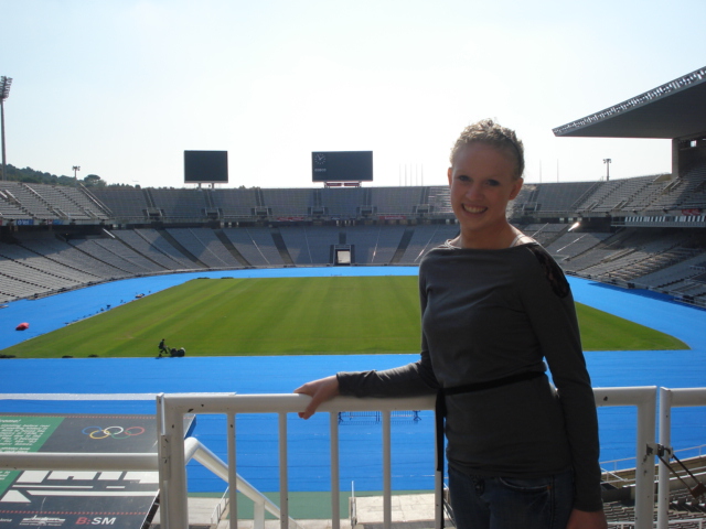 I love Barcelona, Olympic Stadium - Oct 2010
